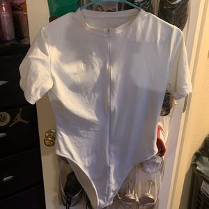 Zip up bodysuit